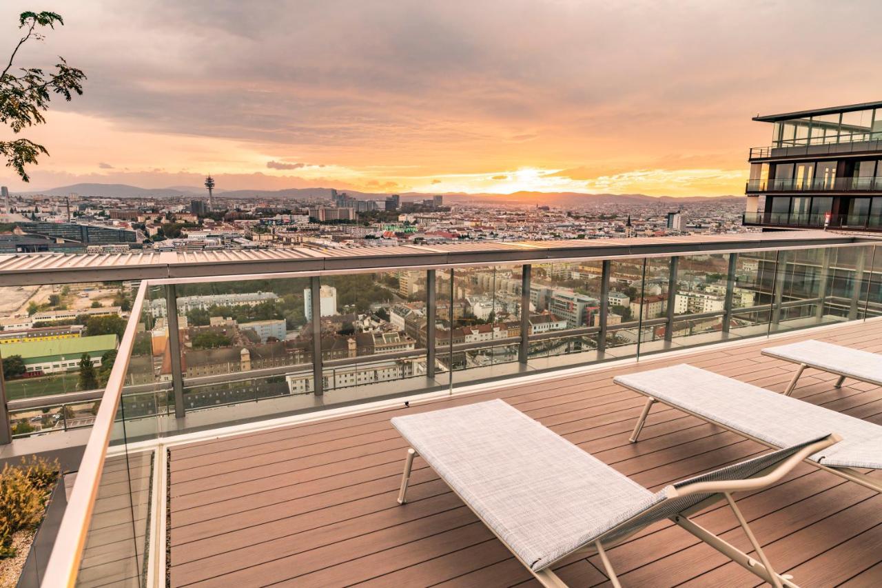 Triiiple Tower Dream Apartments With Rooftop-Summer-Pool Wiedeń Zewnętrze zdjęcie